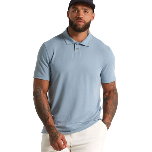 Municipal Sport Utility Mens Polo - Ash Blue/XL