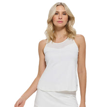 Load image into Gallery viewer, Lija Elite Force Womens Tennis Tank - White/L
 - 3