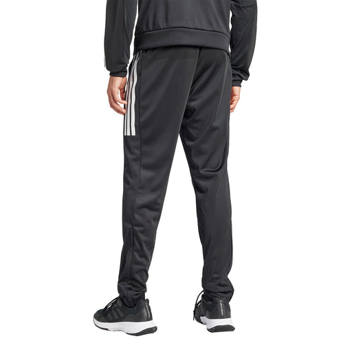 Adidas 3 Stripe Knit Black Mens Tennis Pants