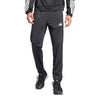 Adidas 3 Stripe Knit Black Mens Tennis Pants