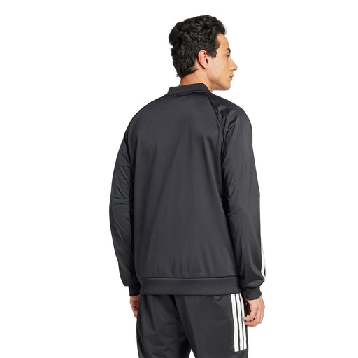 Adidas 3 Stripe Knit Mens Tennis Jacket