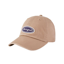 Load image into Gallery viewer, Life is Good Vintage Oval Unisex Chill Cap - Tan/One Size
 - 3