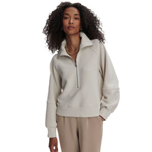 Load image into Gallery viewer, Varley Milano Half-Zip Womens Pullover - Slvr Gy/Snow Wt/M
 - 1