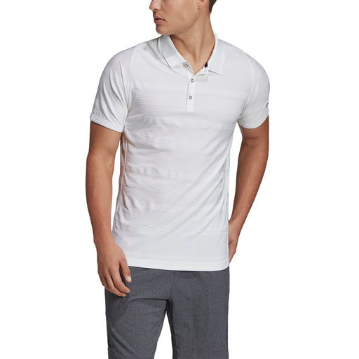 Adidas MatchCode White Mens Tennis Polo