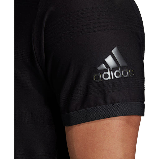 Adidas M Code Black Mens Tennis Polo