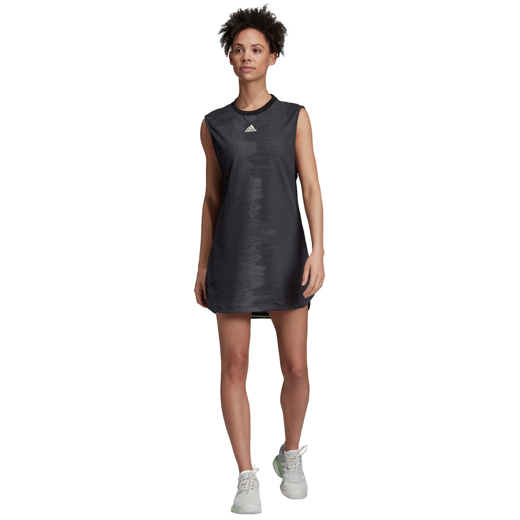 Adidas New York Black Glow Womens Tennis Dress