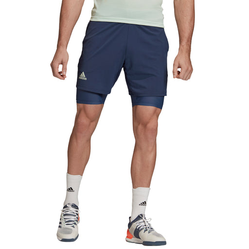 Adidas HEAT.RDY Ind 2 in 1 7in Mens Tennis Shorts