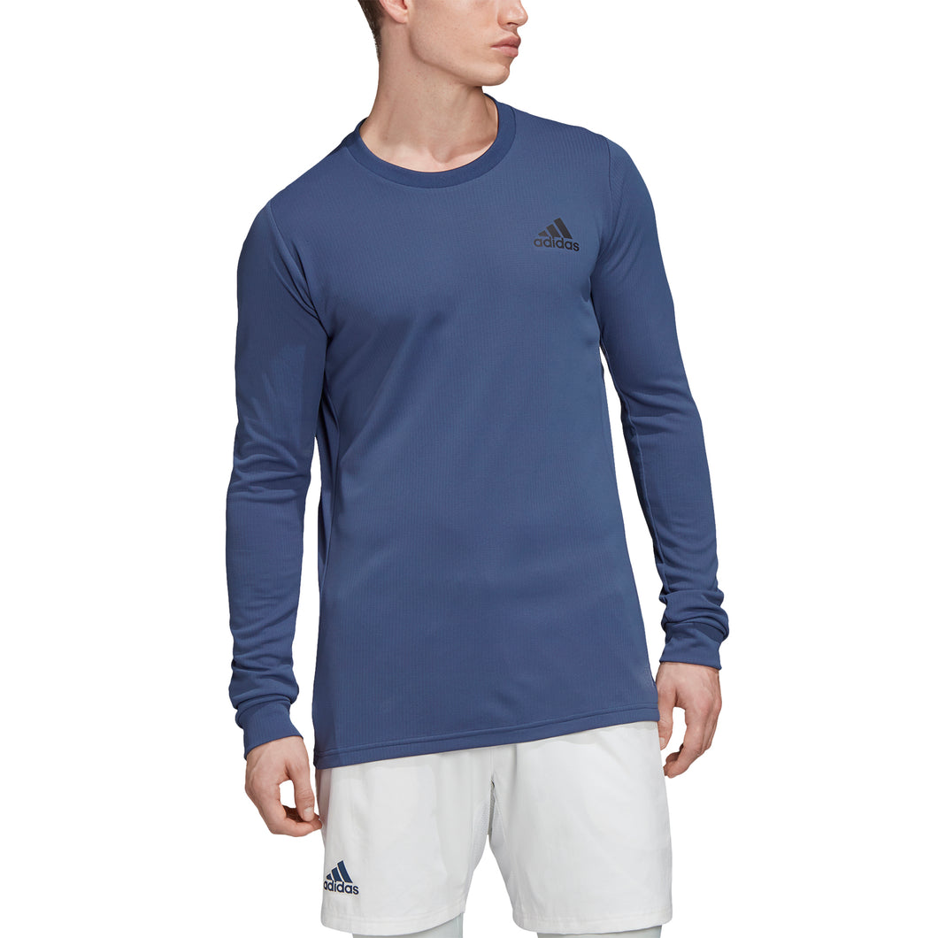 Adidas HEAT.RDY Tech Ind Mens LS Crew Tennis Shirt