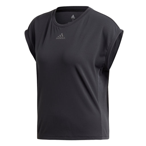 Adidas HEAT.RDY Black Womens SS Tennis Shirt