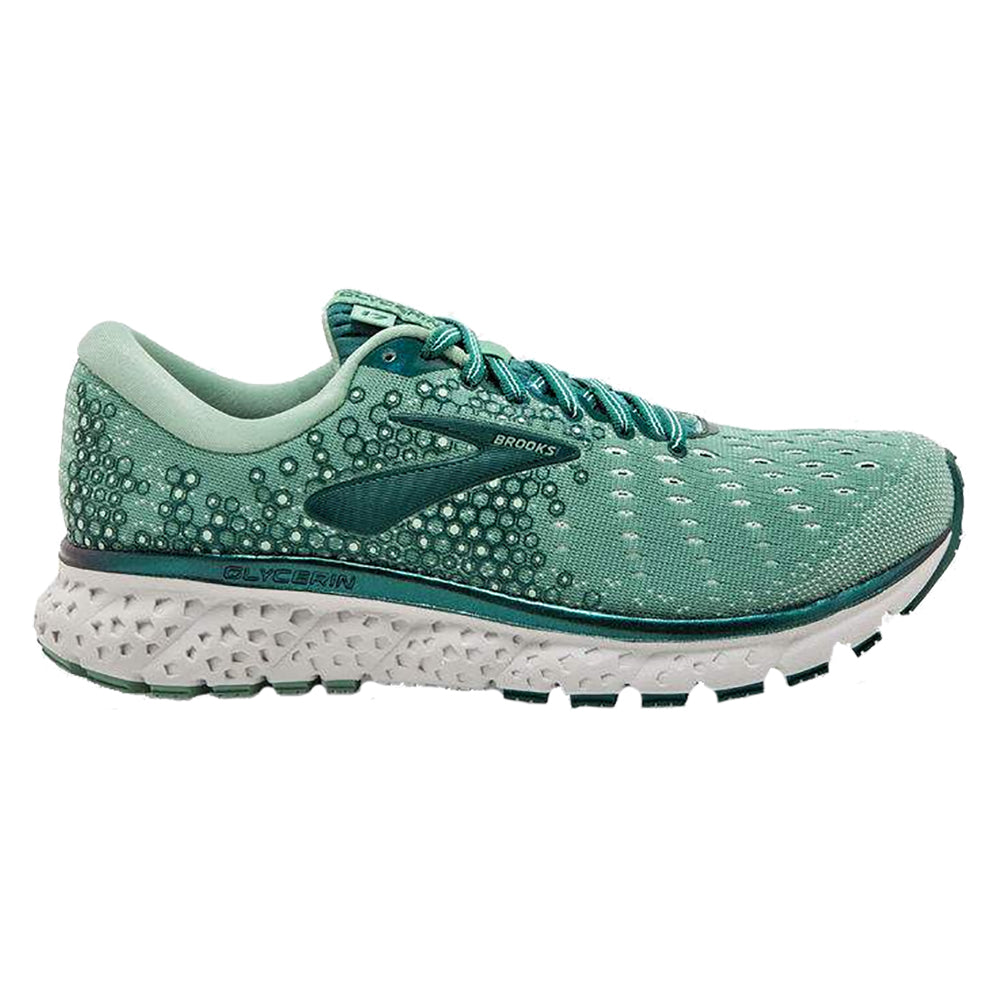 Brooks Glycerin 17 Green Womens Running Shoes Pickleball Paddles