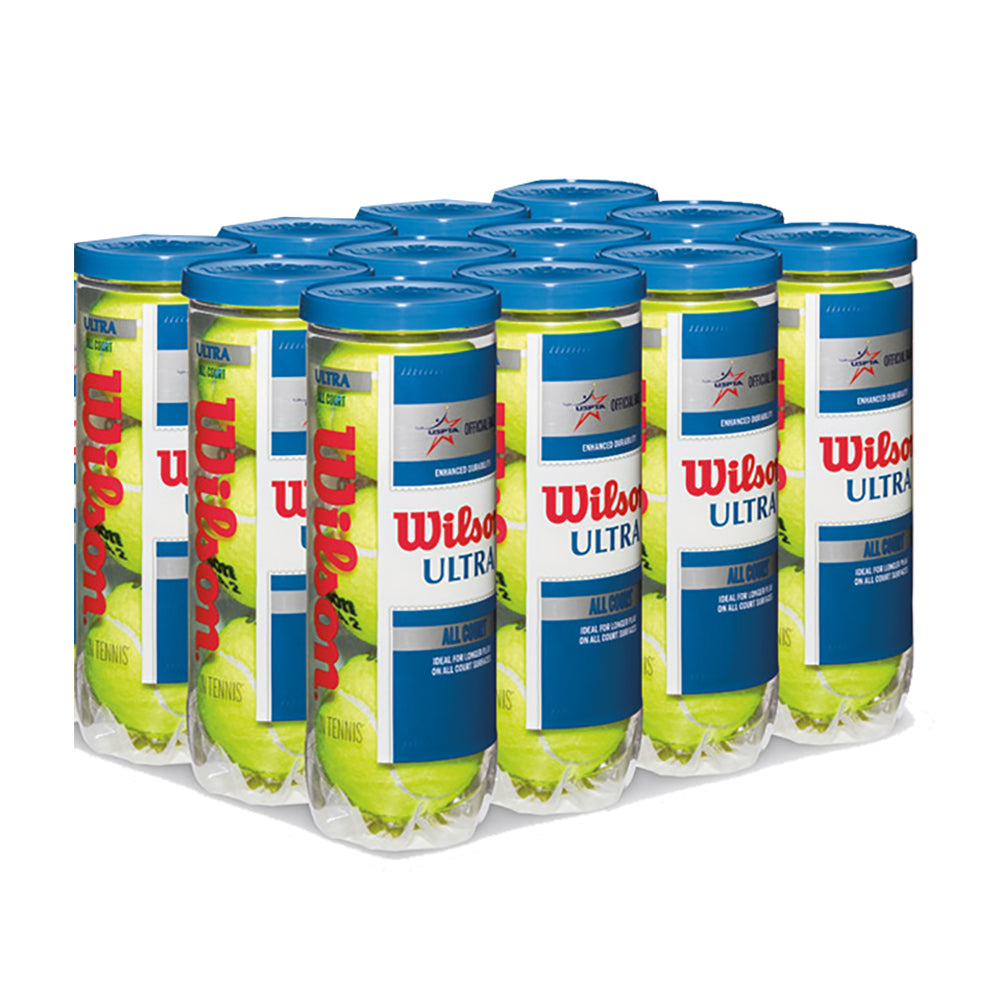 Wilson Ultra All Court Tennis Balls 12 Cans - Default Title