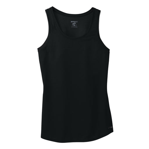 Brooks Podium Singlet Womens Tank Top - BLACK 001/XL