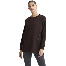 Load image into Gallery viewer, Varley Bayliss Womens Sweatshirt - Chocolate Hthr/XL
 - 1