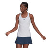 Adidas Y-Tank White-Black Womens Tennis Tank Top