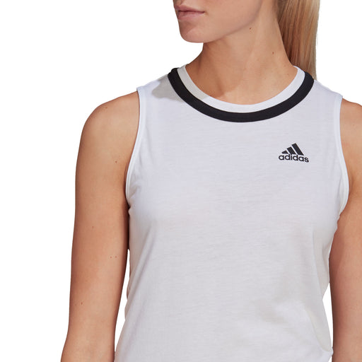 Adidas Club Knotted White Womens Tennis Tank Top