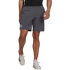 Adidas Ergo Dark Grey Heather 9in Mens Tennis Shorts