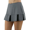 Cross Court Grenada Large Pleat Houndstooth 14in Womens Tennis Skirt