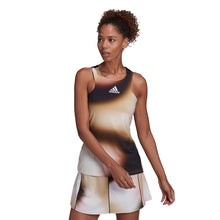 Load image into Gallery viewer, Adidas HEAT.RDY Primblu Y-Tank Wmn Tennis Tank Top - BK/BEIG/WT 001/L
 - 1