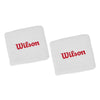 Wilson White Wristband 2-Pack