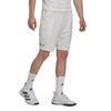 Adidas London Ergo White 9in Mens Tennis Shorts