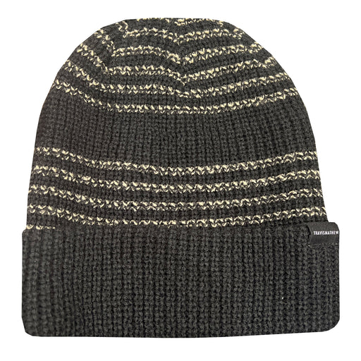 TravisMathew Goodtime Guy Black Mens Beanie - Black 0blk/One Size