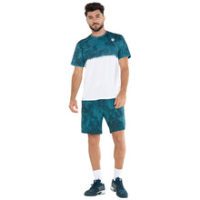 Load image into Gallery viewer, K-Swiss Tidal Wave Crew Evergreen Men Tennis Shirt - EVERGREEN 305/XXL
 - 1