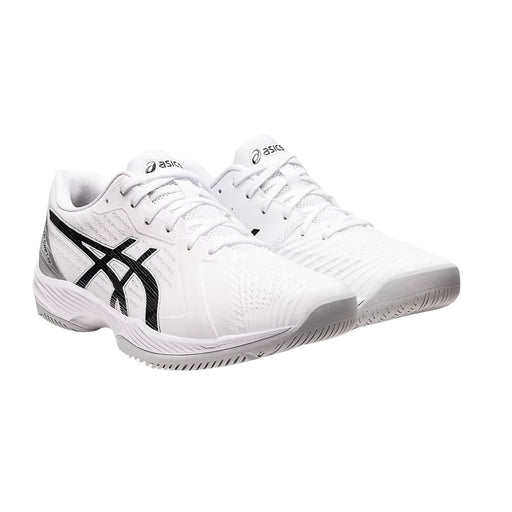 Asics Solution Swift FF Mens Tennis Shoes - White/Black/D Medium/14.0